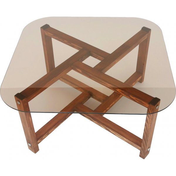 Zen salongbord 80 x 80 cm - Eik Zen salongbord 80 x 80 cm - Eik