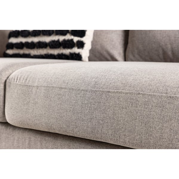 Sky 3-seters sofa - Brunmelert Sky 3-seters sofa - Brunmelert
