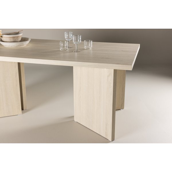 Bassholmen spisebord 180 x 90 cm - Whitewash Bassholmen spisebord 180 x 90 cm - Whitewash