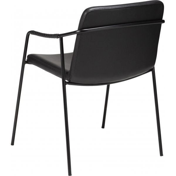 Boto lenestol - Sort PU Boto lenestol - Sort PU