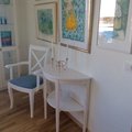Kundebilde Ellie karmstol - Valgfri farge på trekk og ramme!