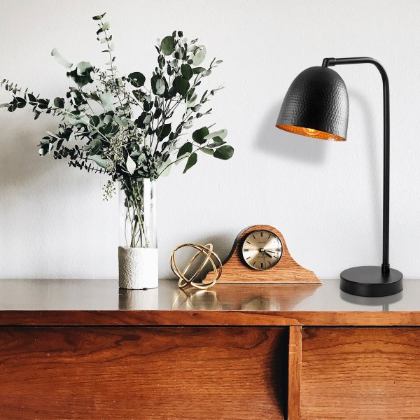 Tattoo bordlampe - Svart