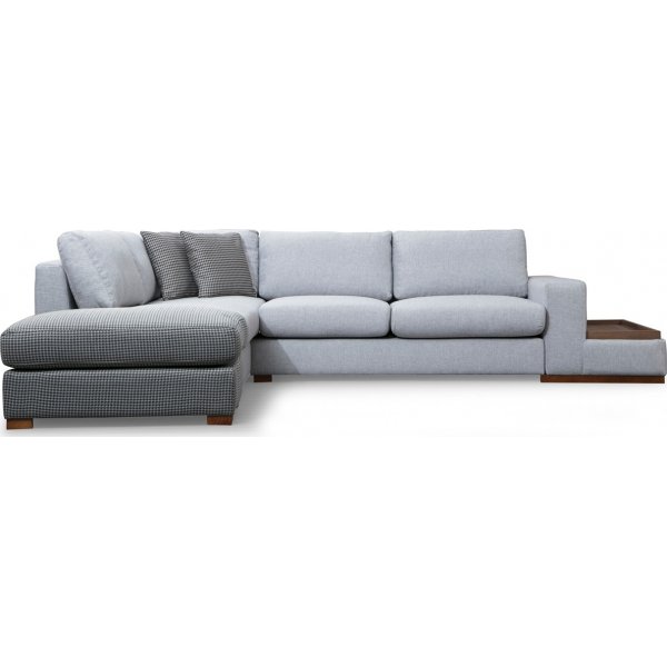 Loop hjørnesofa - Grå Loop hjørnesofa - Grå