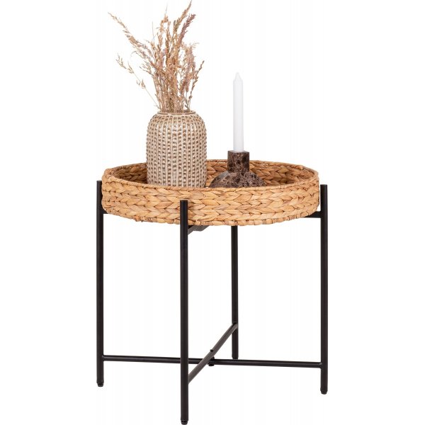 Naro sidebord �50 cm - Beige/svart