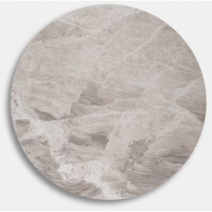 Sølv Diana marmorskiva Ø50 cm