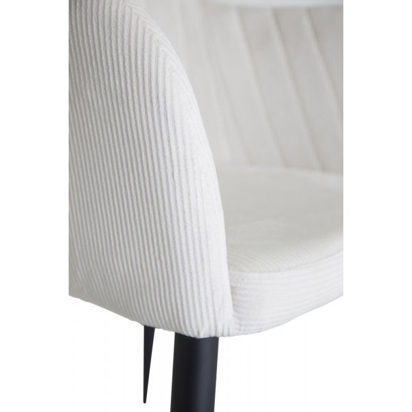 Karmstol Paolo - Svart / Beige Manchester Karmstol Paolo - Svart / Beige Manchester