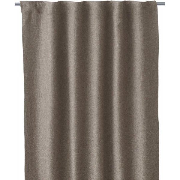 Olle gardin 2-pakning 2 x 140 x 280 cm - Nougat