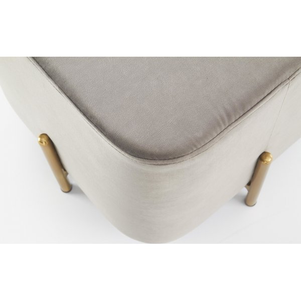 Frederica krakk - Grå/gull Frederica krakk - Grå/gull