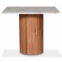 Decibel rundt spisebord 90x90 cm - Valntt / Beige Marmor