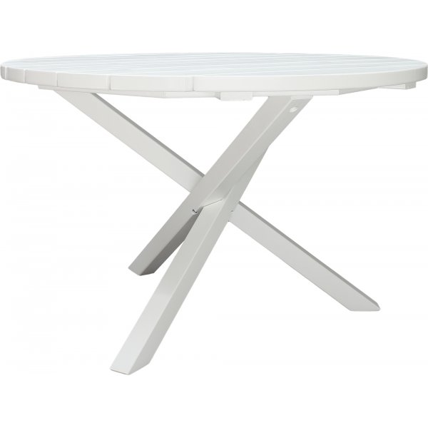 Scottsdale spisebord rundt 112 cm - Hvit Scottsdale spisebord rundt 112 cm - Hvit
