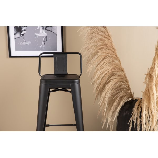 Tempe Flat barstol - Svart Tempe Flat barstol - Svart