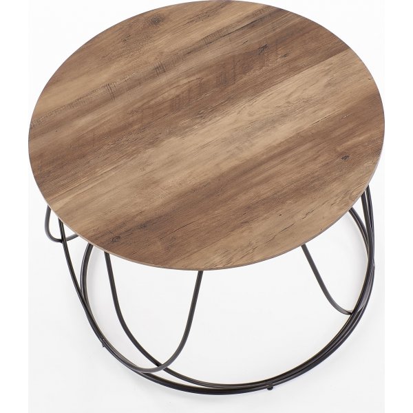 Bobby sofabord - Valnøtt/sort Bobby sofabord - Valnøtt/sort