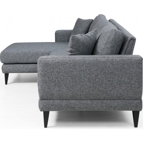 Nordic divansofa - M�rk gr�