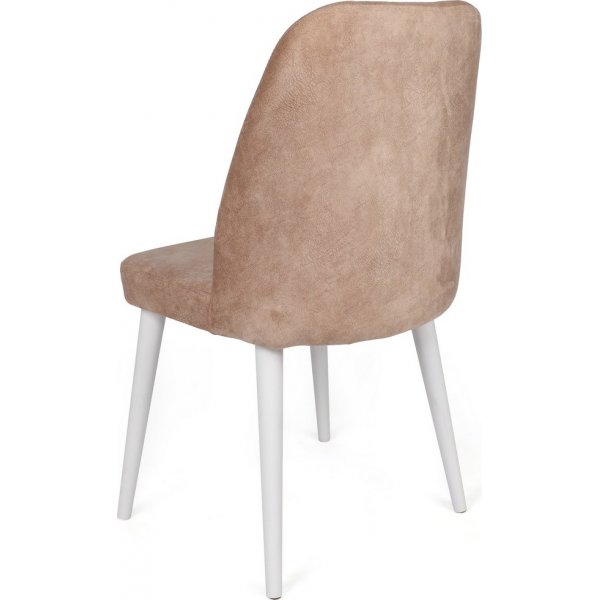 Alfred spisestolsett - Mink/hvit Alfred spisestolsett - Mink/hvit