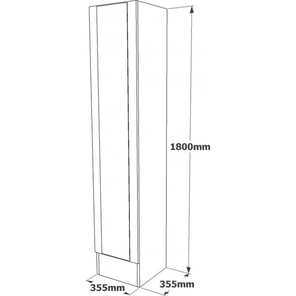 Metal gangmøbel 16 - Furu Metal gangmøbel 16 - Furu