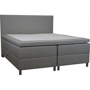 Accent boksseng med oppbevaring - 160 x 200 cm - Beige Accent boksseng med oppbevaring - 160 x 200 cm - Beige