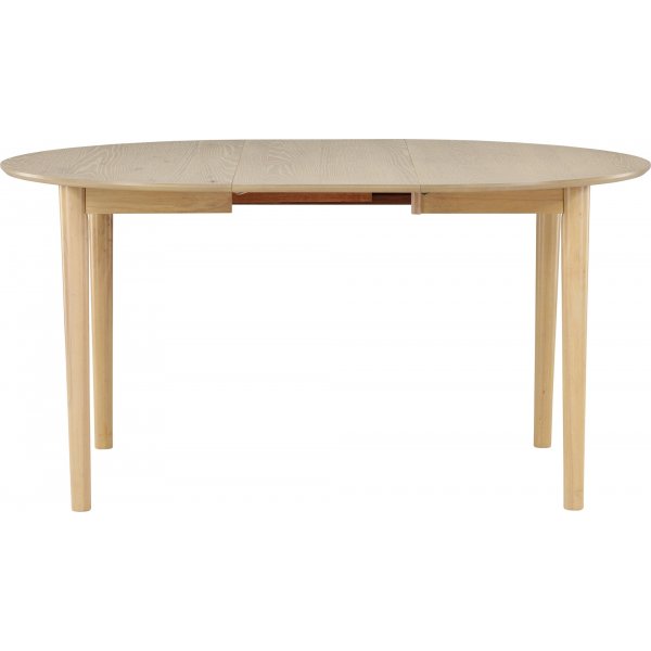 Gilda spisebord 110-150 x 110 cm - Whitewash Gilda spisebord 110-150 x 110 cm - Whitewash