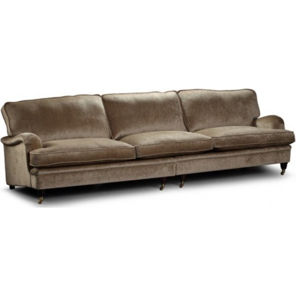 Howard Luxor rett sofa XL 300 cm - Valgfri farge og stoff