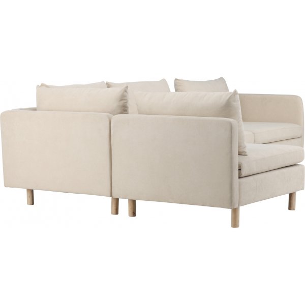 Zero hjørnesofa 295 cm - Beige Zero hjørnesofa 295 cm - Beige