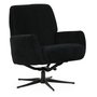 Lenestol Midsj (Recliner) - Svart (Tystoff)