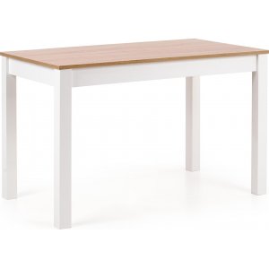 Bodviken spisebord 120 cm - Hvit/eik