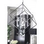 Taklampe Cubes - Svart / krom