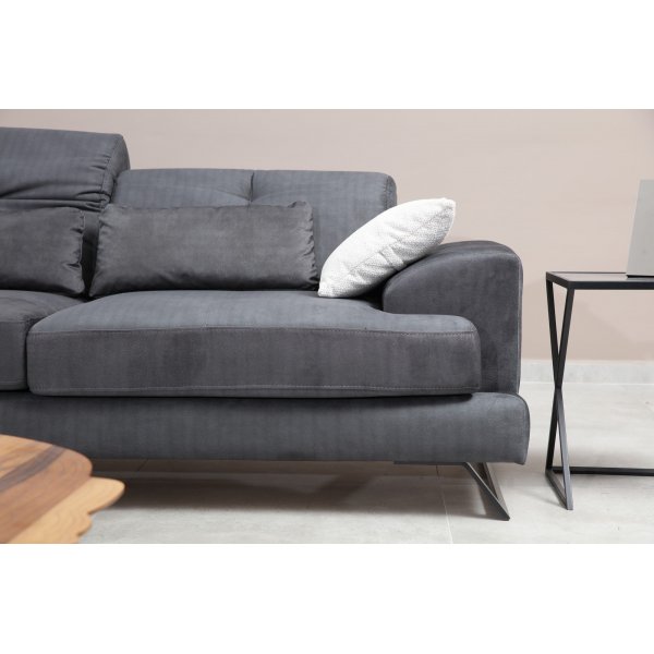 Frido 2-seters sofa - Antrasitt Frido 2-seters sofa - Antrasitt