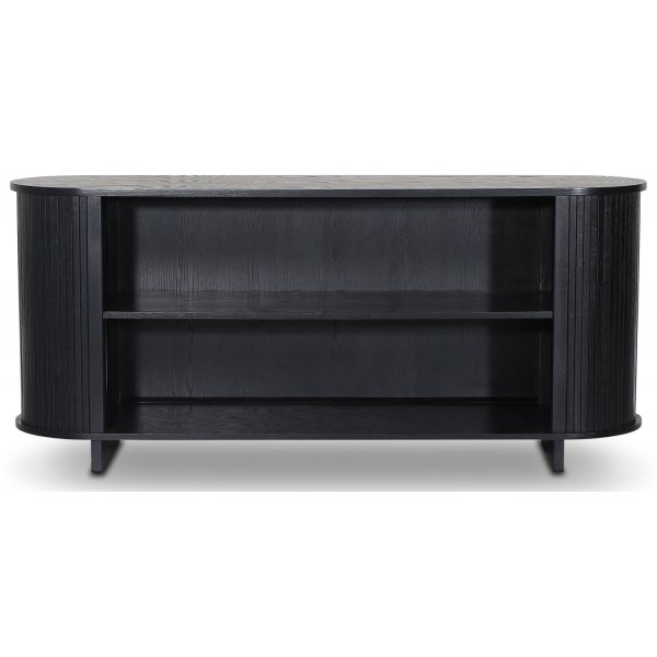 Nova skjenk 180 cm - Svartbeiset eik + Flekkfjerner for mbler