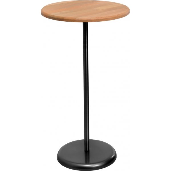 Stilrent sidebord 40 cm - Sort/eik