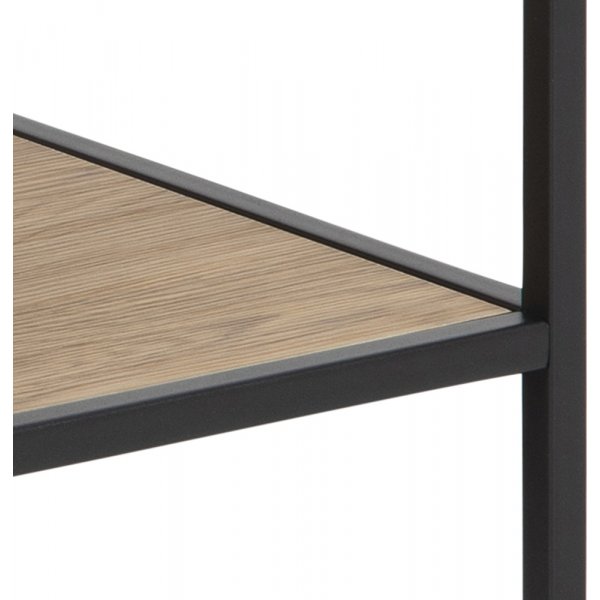 Seaford salongbord 80 cm - Eik/sort Seaford salongbord 80 cm - Eik/sort