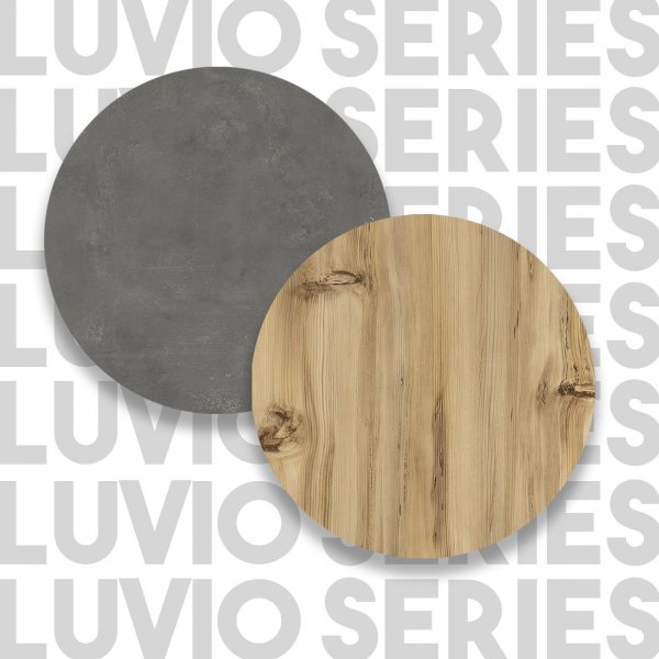 Luvio bokhylle 23 - Eik/sølv Luvio bokhylle 23 - Eik/sølv