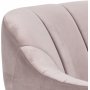 Doria sofa 3-seters sofa - Rosa