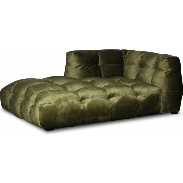 Bill Chaiselounge Venstrevendt - Moss Green