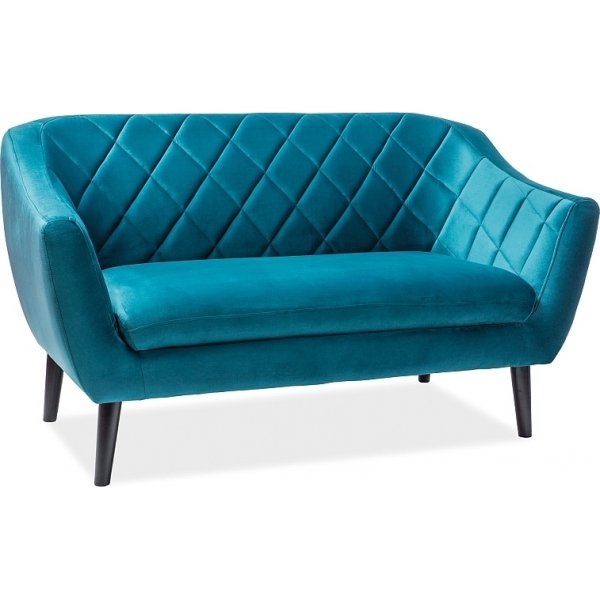 Molly 2-seters sofa - Turkis
