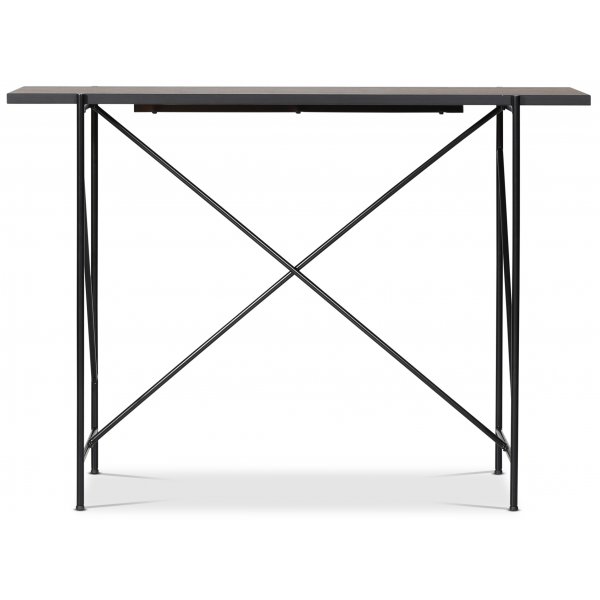 Portland barbord 140 cm - Brun/svart