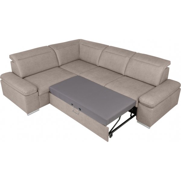 Darby hj�rnesovesofa venstre - Beige