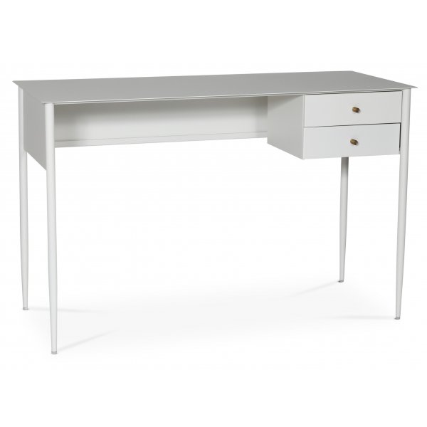 Edenryd skrivebord - Hvit + Møbelføtter Edenryd skrivebord - Hvit + Møbelføtter