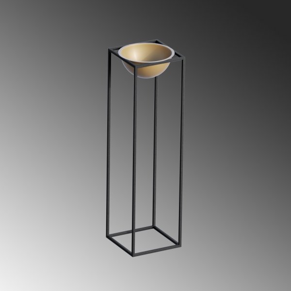 Platon 20 potte - Sort/gull Platon 20 potte - Sort/gull