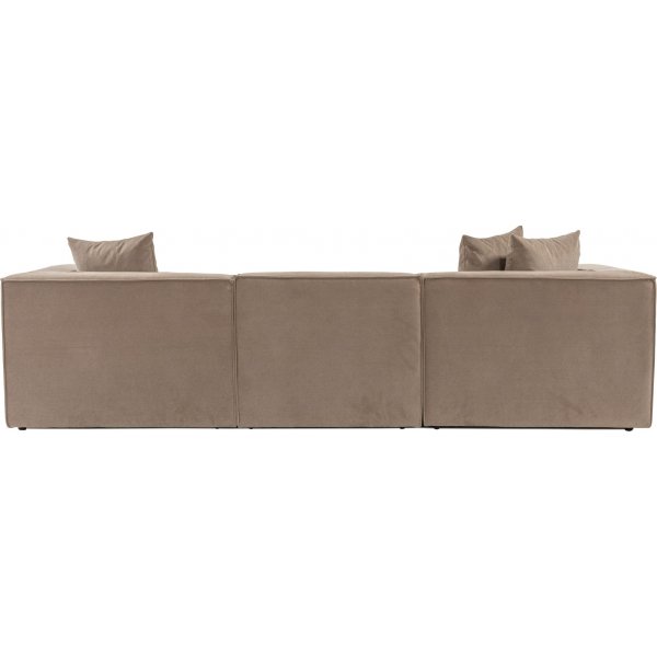 Sora 3-seters sofa - Cappuccino Sora 3-seters sofa - Cappuccino