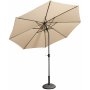 Parasoll Cali D300 cm i aluminium - Beige