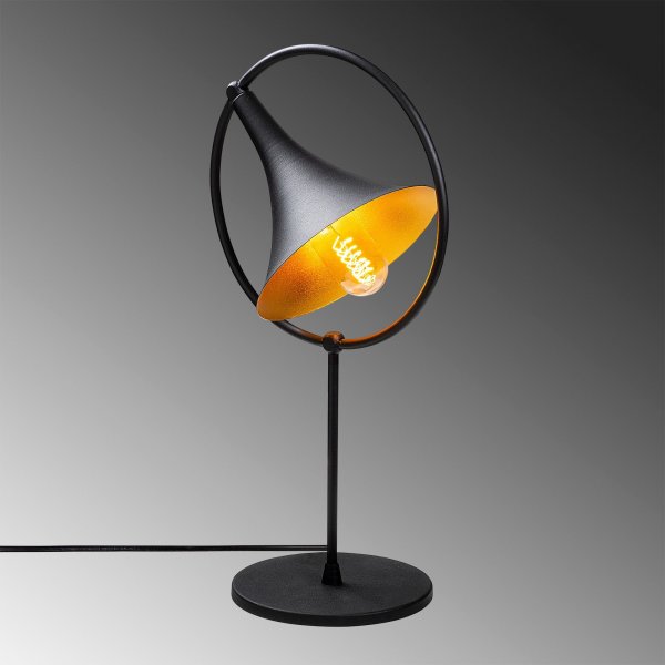 Namur bordlampe - Svart/gull Namur bordlampe - Svart/gull