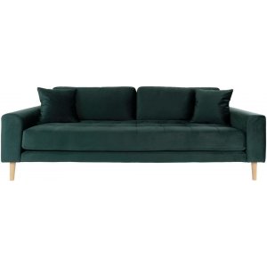 Lido 3-seters sofa - Mrkegrnn