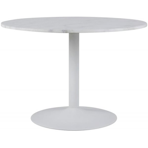 Carlisle spisebord 110 cm - Marmor/Hvit Carlisle spisebord 110 cm - Marmor/Hvit