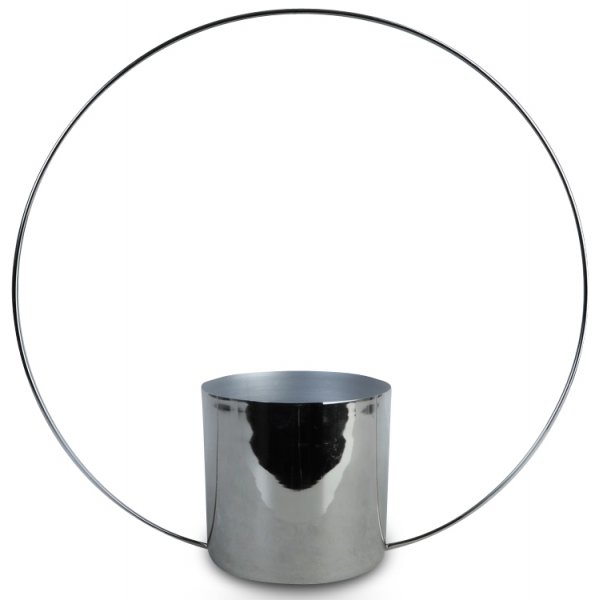 Krukke Bgen H45 cm - Krom