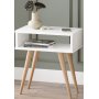 Victoria sidebord - Hvit