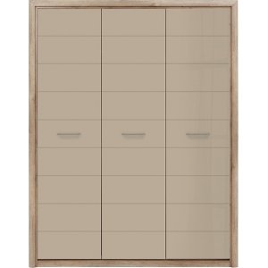 Pontus garderobe - Eik/beige Pontus garderobe - Eik/beige