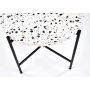 Sidewalk sofabord 50 cm - Terrazzo/sort