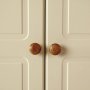 Richmond garderobe med 2 drer - Brun/kremhvit