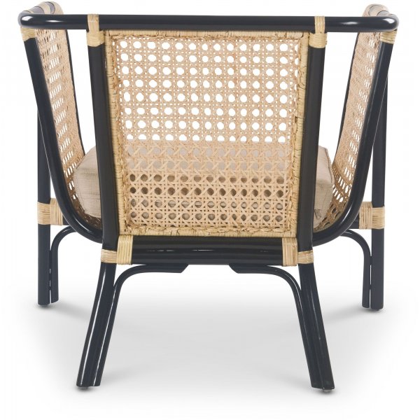 Marbella lenestol - Rotting/svart Marbella lenestol - Rotting/svart