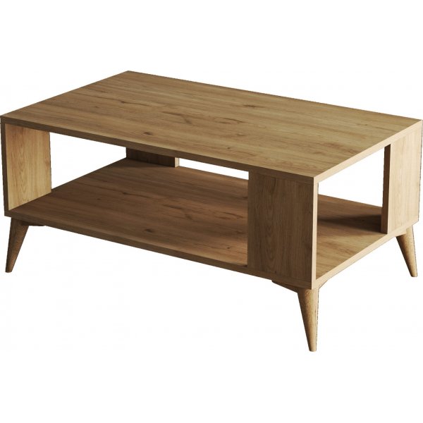 Atic salongbord 90 x 41,6 cm - Eik